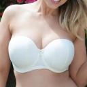 Curvy Kate - 40F - Luxe Strapless Bra Ivory