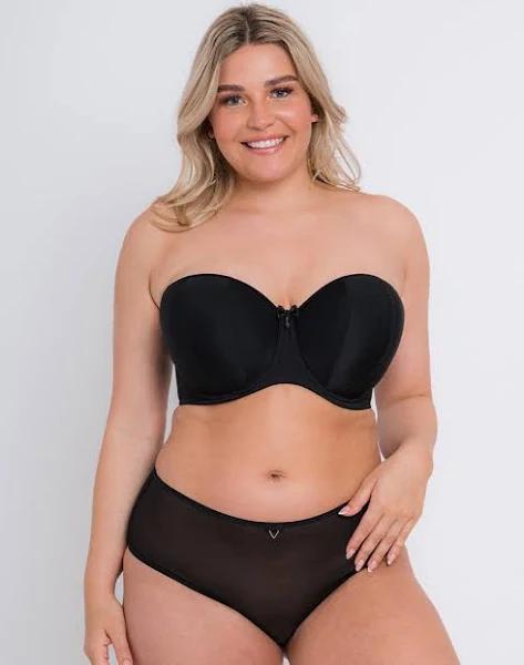 Curvy Kate - 40HH - Luxe Strapless Bra Black