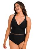 Curvy Kate First Class Plunge Swimsuit Black / 40GG