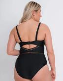 Curvy Kate First Class Plunge Swimsuit Black / 40GG