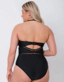 Curvy Kate First Class Plunge Swimsuit Black / 40GG