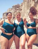 Curvy Kate First Class Plunge Swimsuit Deep Teal / 30D