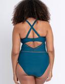 Curvy Kate First Class Plunge Swimsuit Deep Teal / 34HH