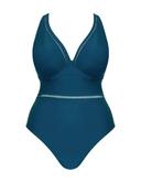 Curvy Kate First Class Plunge Swimsuit Deep Teal / 34HH