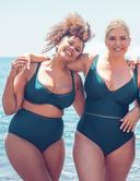 Curvy Kate First Class Plunge Swimsuit Deep Teal / 34HH