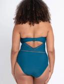 Curvy Kate First Class Plunge Swimsuit Deep Teal / 36H