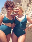 Curvy Kate First Class Plunge Swimsuit Deep Teal / 40g