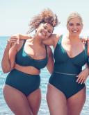 Curvy Kate First Class Plunge Swimsuit Deep Teal / 40g
