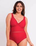 Curvy Kate First Class Plunge Swimsuit Red / 30H