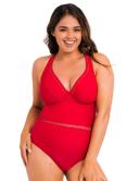 Curvy Kate First Class Plunge Swimsuit Red / 38DD