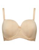 Curvy Kate Luxe Strapless Bra - Biscotti