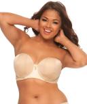 Curvy Kate Luxe Strapless Bra - Biscotti