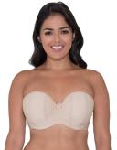 Curvy Kate Luxe Strapless Bra - Biscotti