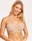 Curvy Kate Luxe Strapless Bra - Biscotti