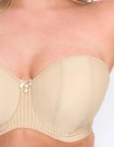 Curvy Kate Luxe Strapless Bra - Biscotti
