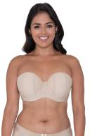 Curvy Kate Luxe Strapless Bra - Biscotti