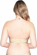 Curvy Kate Luxe Strapless Bra - Biscotti