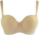 Curvy Kate Luxe Strapless Bra - Biscotti