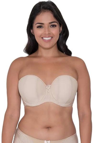 Curvy Kate Luxe Strapless Bra - Biscotti