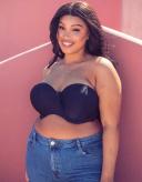 Curvy Kate Luxe Strapless Bra - Black