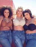 Curvy Kate Luxe Strapless Bra - Black - 14H