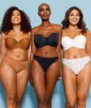 Curvy Kate Luxe Strapless Bra - Ivory - 10HH