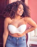 Curvy Kate Luxe Strapless Bra Ivory
