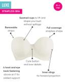Curvy Kate Luxe Strapless Bra Ivory