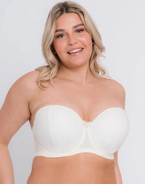 Curvy Kate Luxe Strapless Bra Ivory