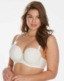 Curvy Kate Luxe Strapless Bra Ivory