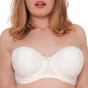Curvy Kate Luxe Strapless Bra - Ivory - 16GG
