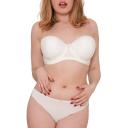 Curvy Kate Luxe Strapless Bra - Ivory - 16GG