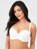 Curvy Kate Luxe Strapless Bra - Ivory - 8DD