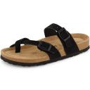 CUSHIONAIRE-NEXT Step Women's Cushionaire, Luna Low Heel Slide Sandals