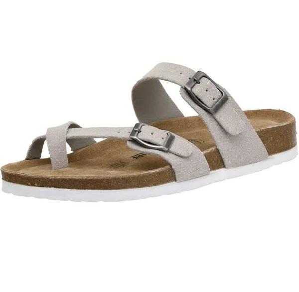 CUSHIONAIRE-NEXT Step Women's Cushionaire, Luna Low Heel Slide Sandals