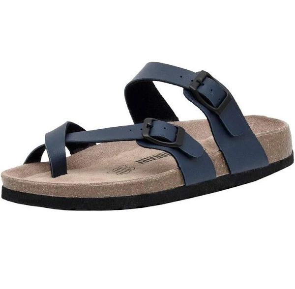 CUSHIONAIRE-NEXT Step Women's Cushionaire, Luna Low Heel Slide Sandals
