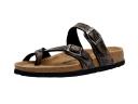 CUSHIONAIRE Women's Sandals Brown - Brown Luna Sandal - Women