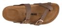 CUSHIONAIRE Women's Sandals Brown - Brown Luna Sandal - Women