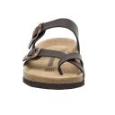 CUSHIONAIRE Women's Sandals Brown - Brown Luna Sandal - Women