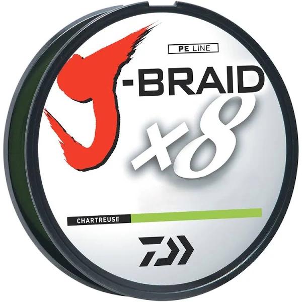 Daiwa J-Braid 3000 Meter 30#Bulk Spool Chartreuse JB8U30-3000CH