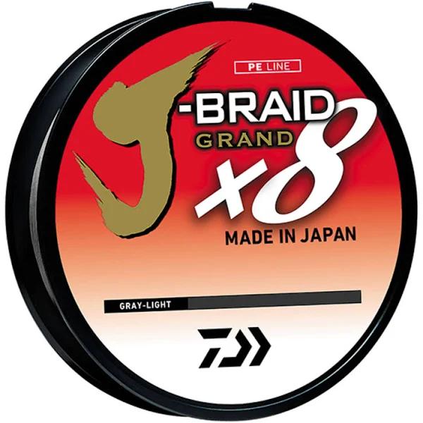 Daiwa J-Braid 300m 8-Strand Woven Round Braid Line | Boating & Fishing