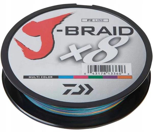 Daiwa J-Braid 8 300 M Multicolor 0.510 mm
