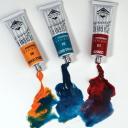 Daler Rowney : Designers' Gouache Paint : 15ml : Red Brown