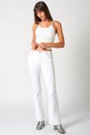 Dallas Low Bootcut - 80s White - 8 - Rollas Jeans