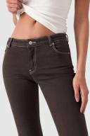 Dallas Low Bootcut - Espresso - 5 - Rollas Jeans