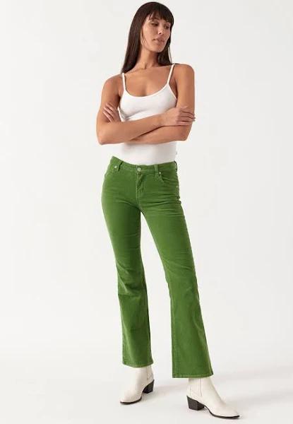 Dallas Low Bootcut - Olive Cord - 11 - Rollas Jeans