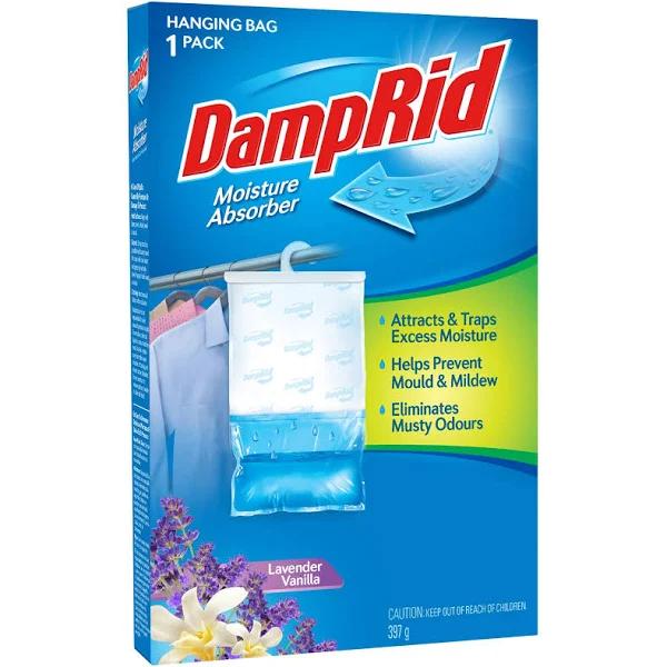 DampRid Hanging Moisture Absorber Lavender Vanilla, 397 G
