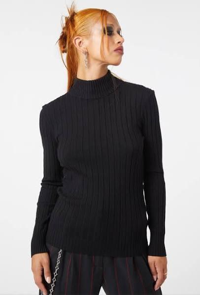Dangerfield, Trickery Plain Knits 16 / Black