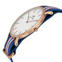 Daniel Wellington Classic Belfast White Dial Nato Men's Watch 0113DW