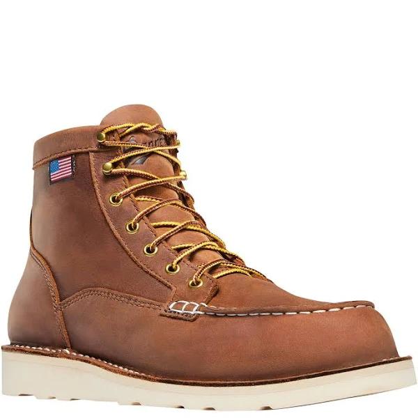 Danner Bull Run 6" Moc Toe Boot - Tobacco UK 7